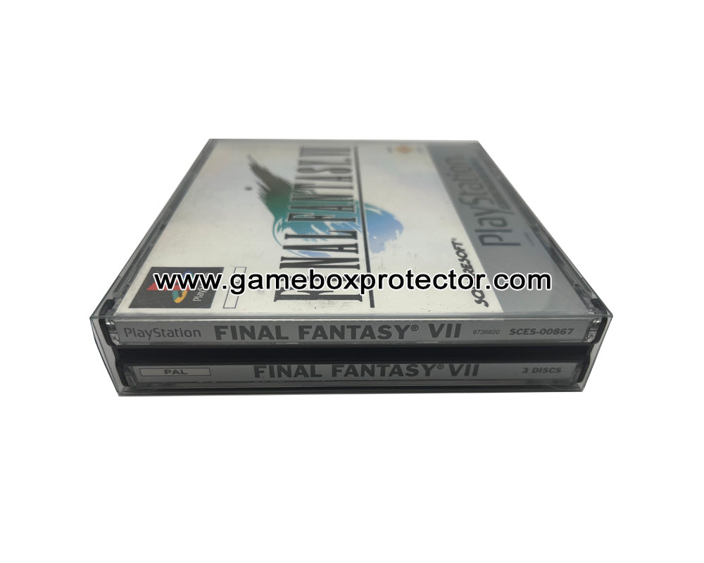 Sony Playstation 1 Double Disc Box Game Box Protector