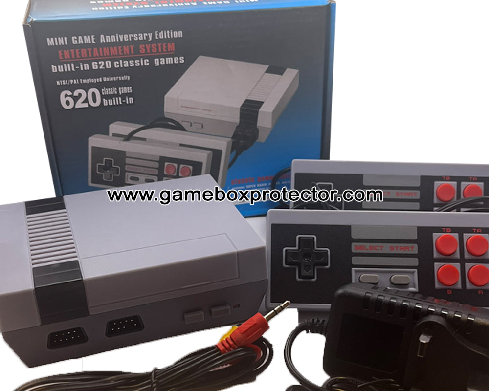 Retro Games Console Video Games Built In 620 Games With 2-Controllers