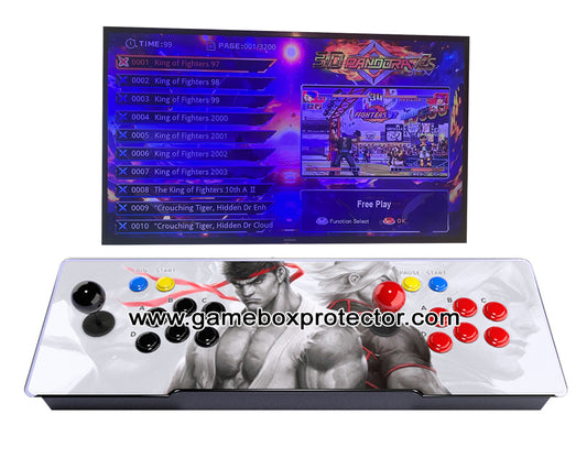 32,000 Games in 1 - Pandora 3D 78s - Games Console (C)