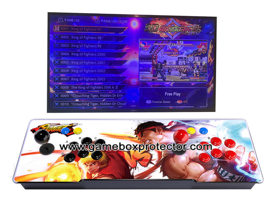 32,000 Games in 1 - Pandora 3D 78s - Games Console (B)