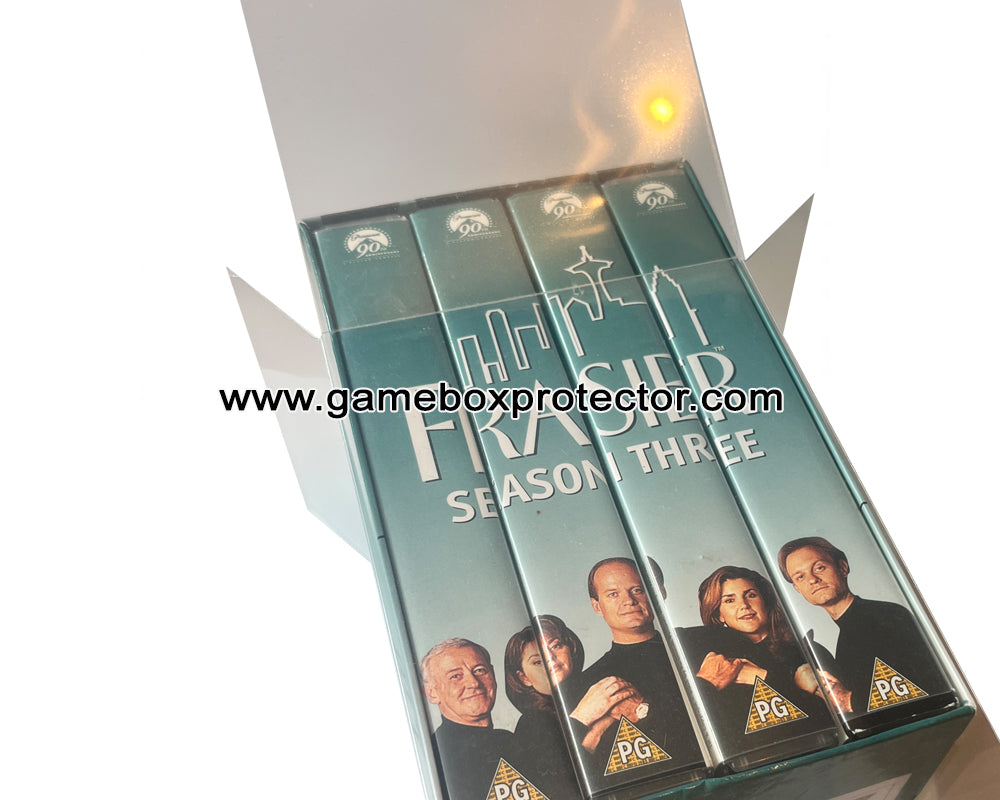 VHS 4 Pack Box Protector