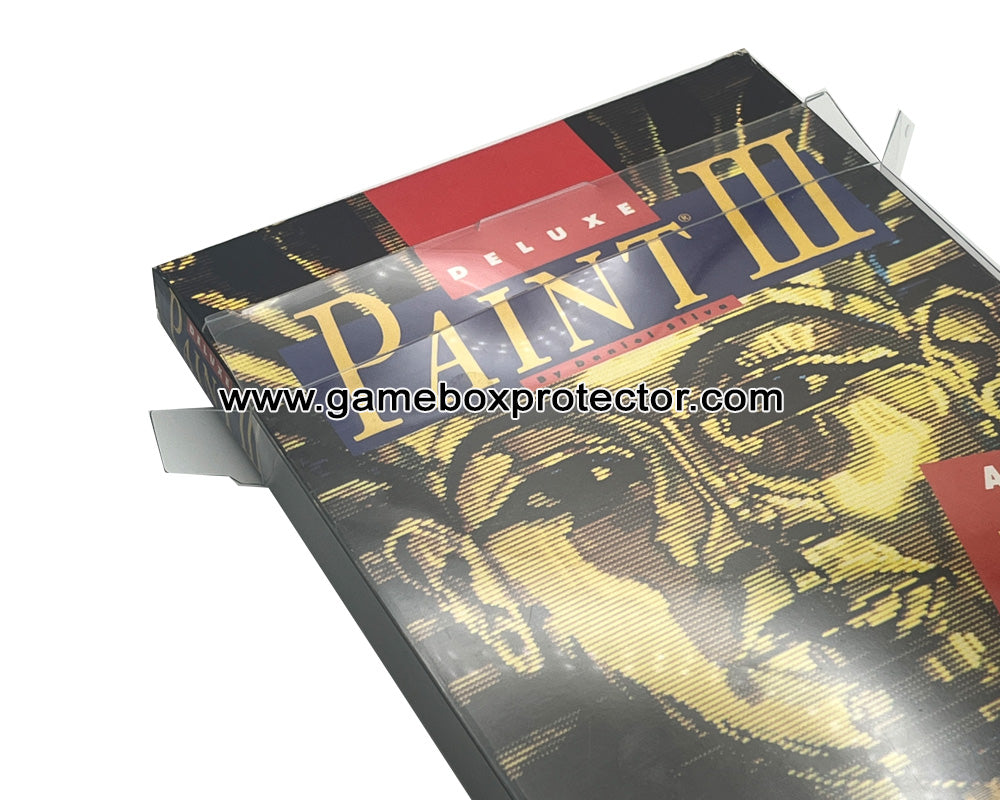 Amiga "Deluxe Paint" Game Box Protector