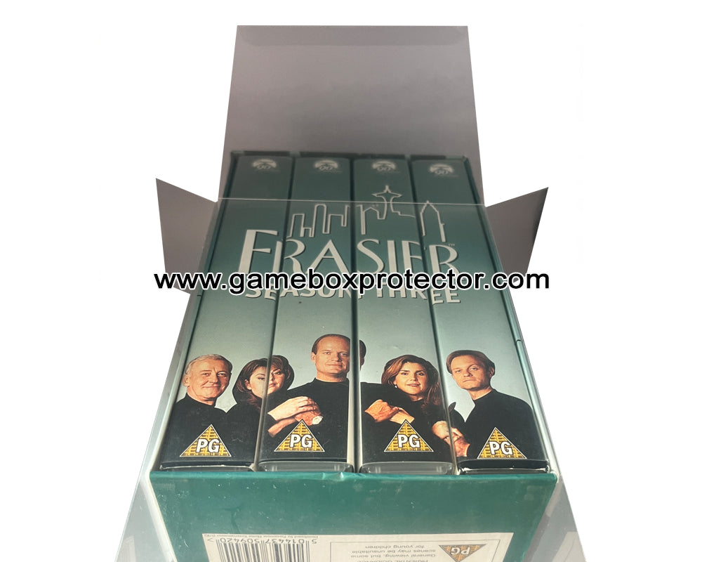 VHS 4 Pack Box Protector
