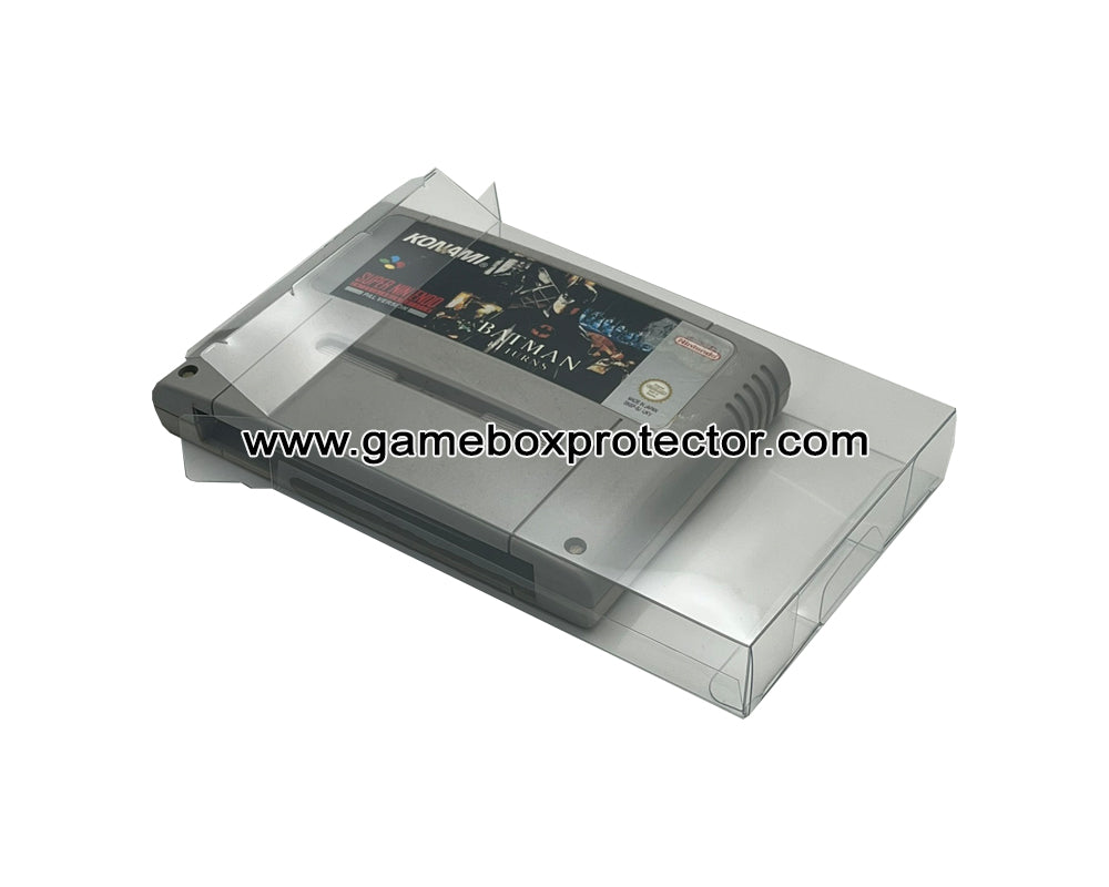 Super Nintendo SNES (PAL) Cartridge Protector Display Cases