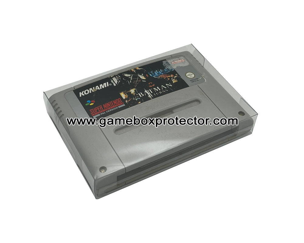 Super Nintendo SNES (PAL) Cartridge Protector Display Cases