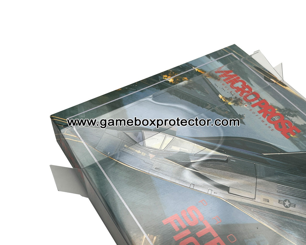 Commodore 64 "Microprose" Game Box Protector Display Cases