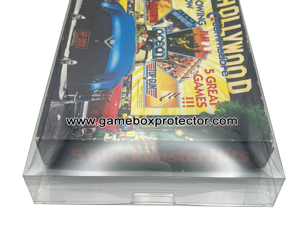 Commodore 64 "Medium Thin Box" Game Box Protector Display Cases
