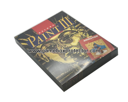 Commodore Amiga "Deluxe Paint" Game Box Protector Display Cases