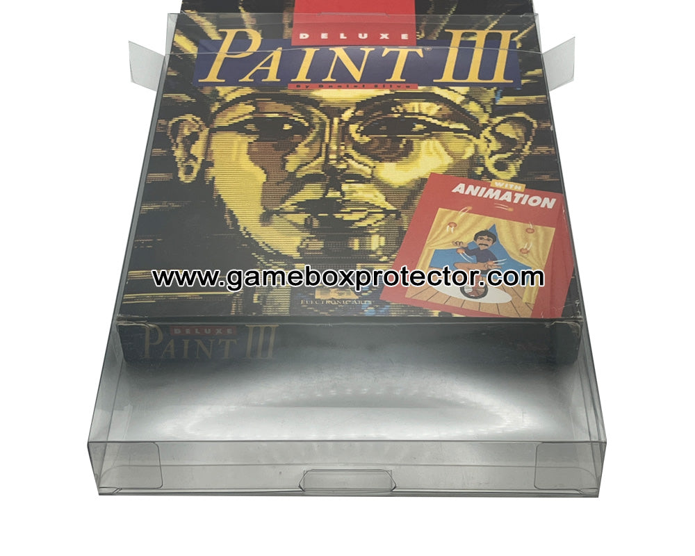 Commodore Amiga "Deluxe Paint" Game Box Protector Display Cases