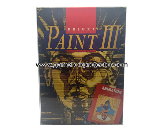 Commodore Amiga "Deluxe Paint" Game Box Protector Display Cases