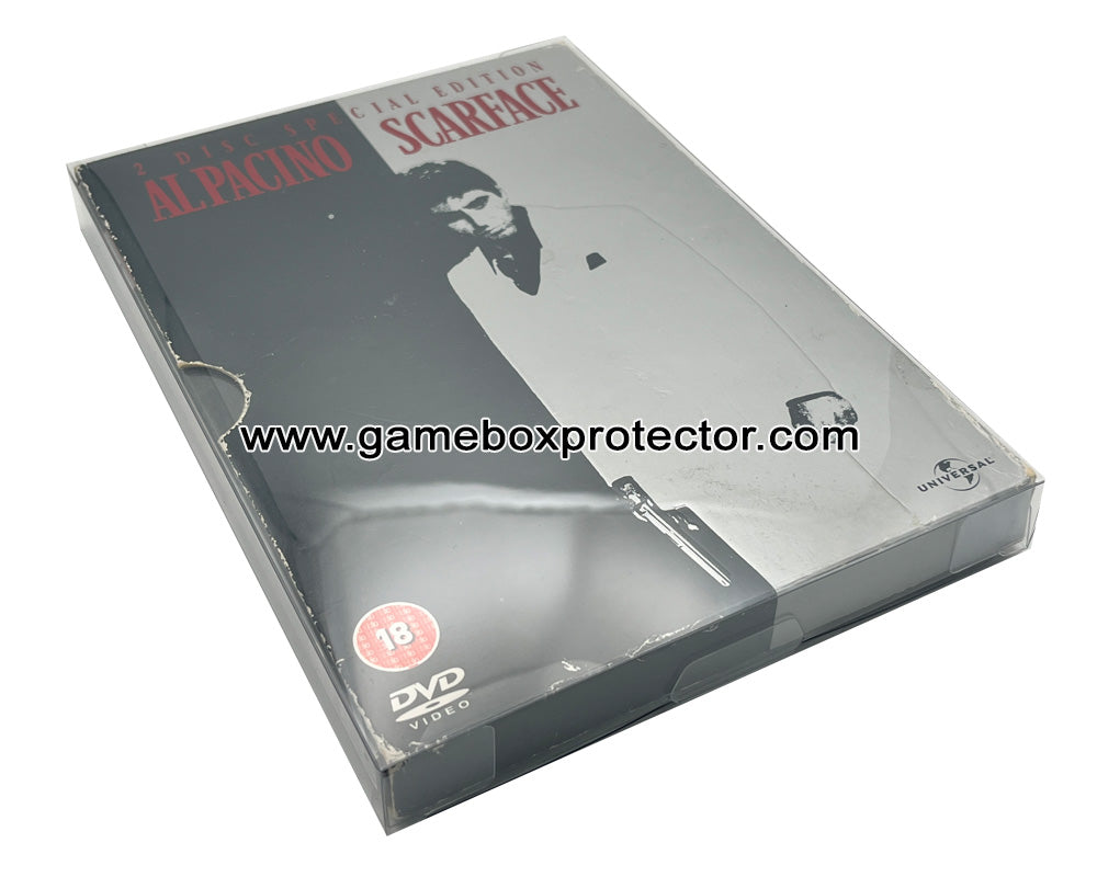 DVD "With Sleeve" (PAL) Game Box Protector Display Cases