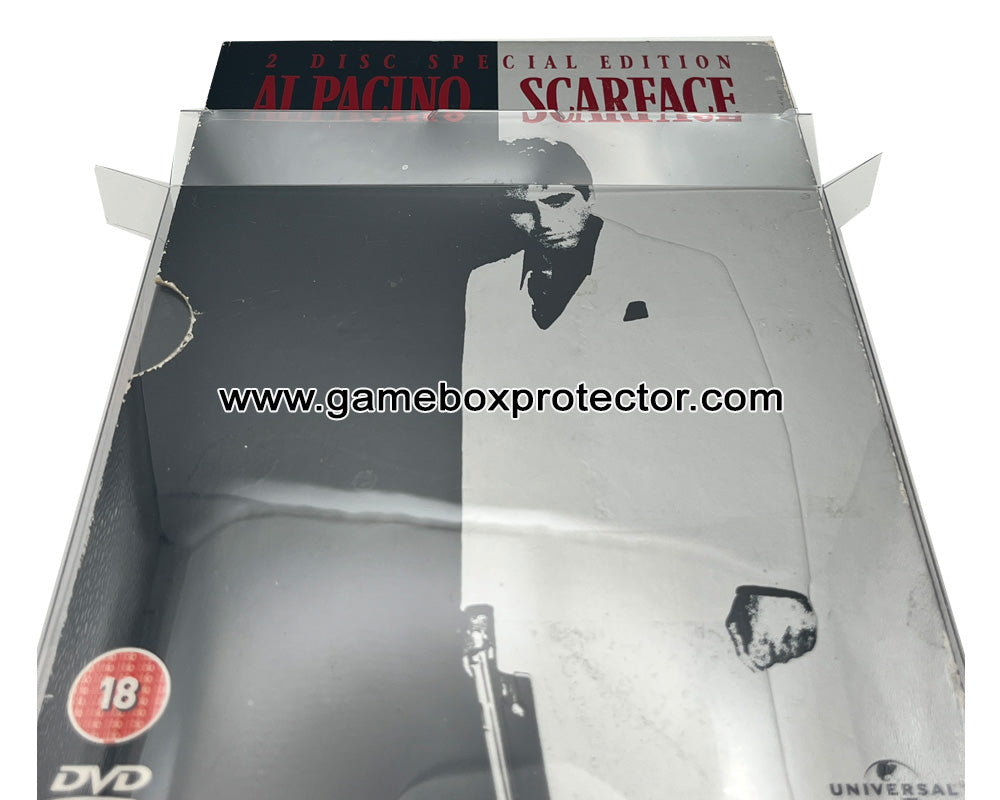 DVD "With Sleeve" (PAL) Game Box Protector Display Cases