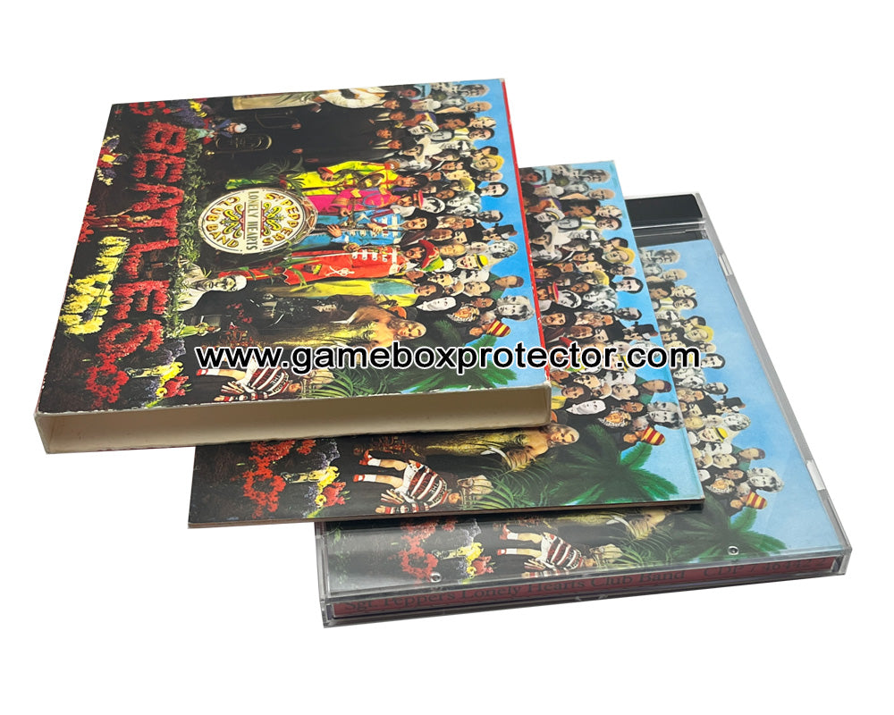 Music/Audio "CD With Sleeve & Booklet" Protector Display Cases