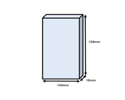Music/Audio "CD With Sleeve & Booklet" Protector Display Cases