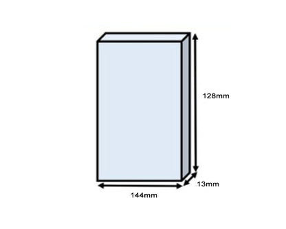 Music/Audio "CD With Sleeve" Protector Display Cases