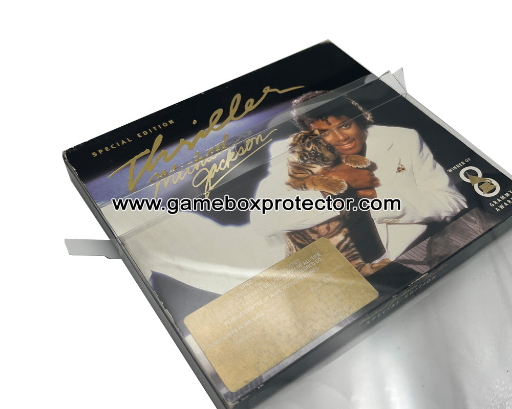 Music/Audio "CD With Sleeve" Protector Display Cases