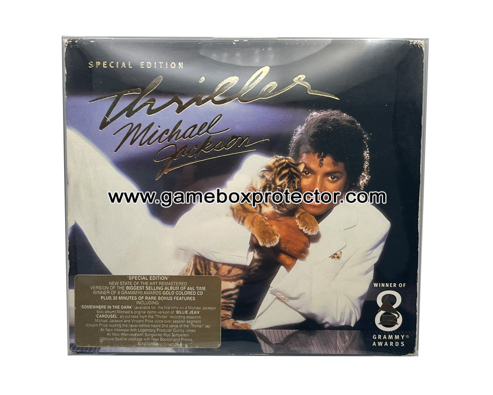 Music/Audio "CD With Sleeve" Protector Display Cases