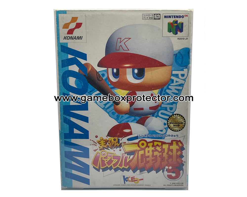 N64 (Japan) Game Box Protector Display Cases