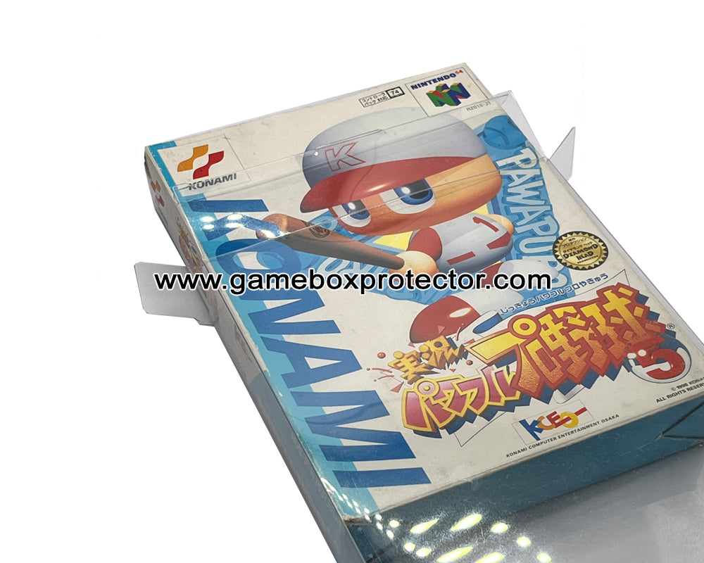 N64 (Japan) Game Box Protector Display Cases