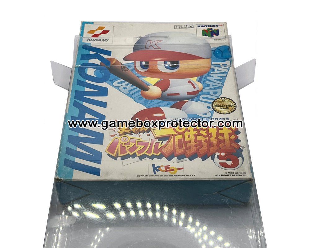 N64 (Japan) Game Box Protector Display Cases