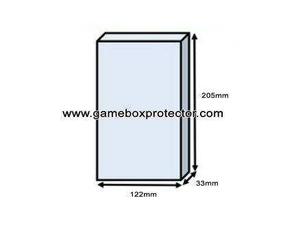 VHS "Hard Book Case" Box Protector Display Cases