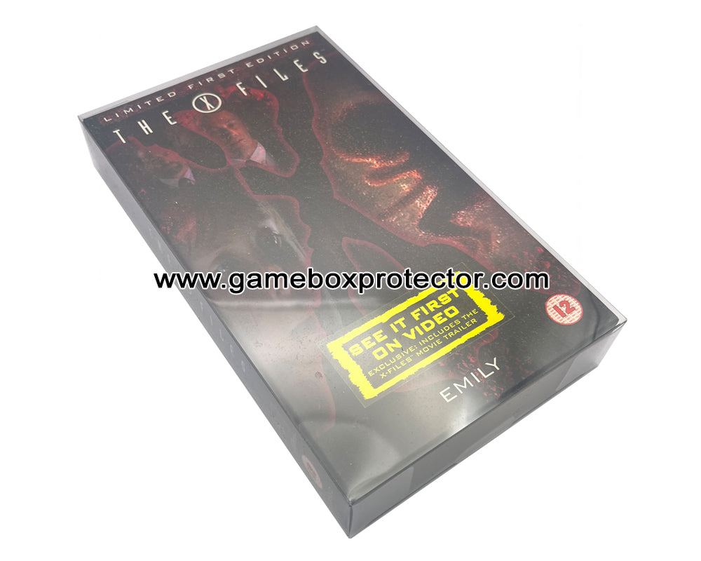 VHS "Hard Book Case" Box Protector Display Cases