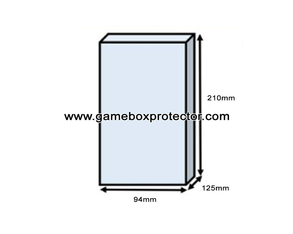 VHS "Treble Case" Box Protector Display Cases
