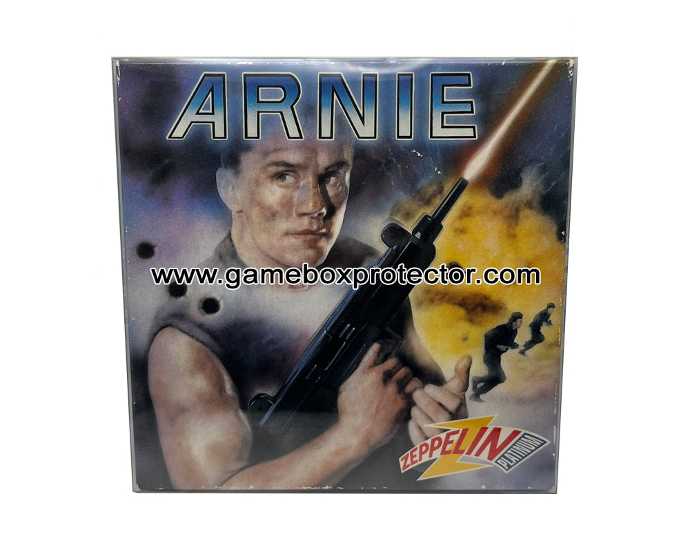 Commodore Amiga "Small Zeppelin Platinum" Game Box Protector Display Cases