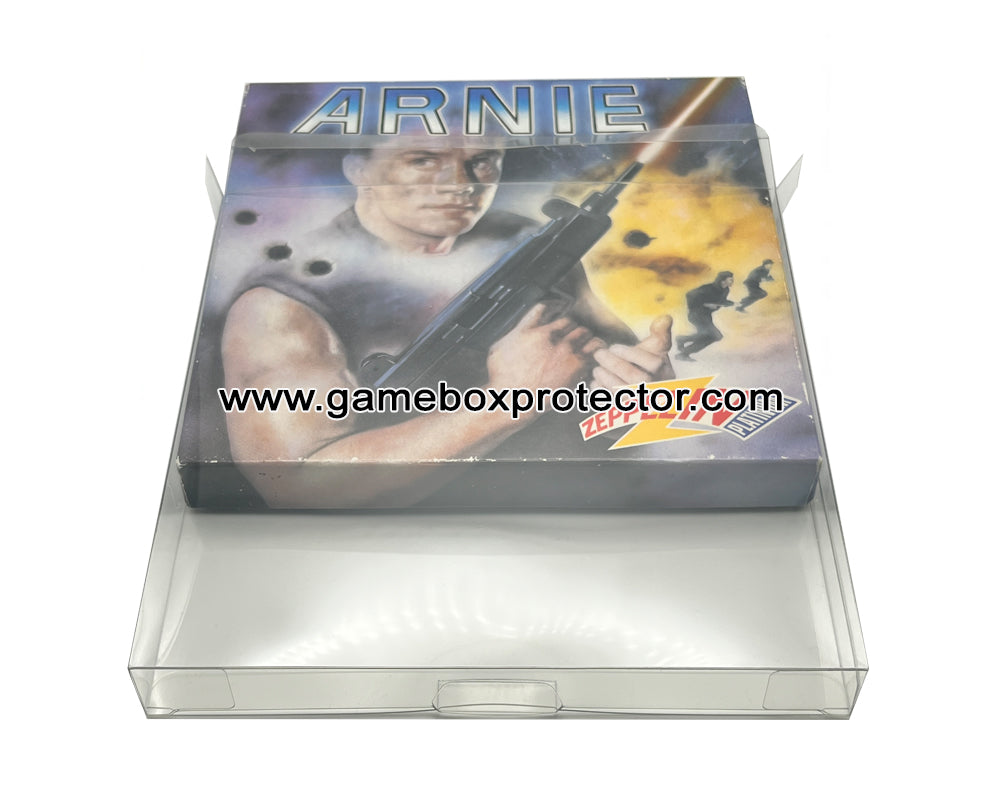 Commodore Amiga "Small Zeppelin Platinum" Game Box Protector Display Cases