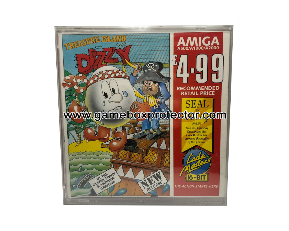 Commodore Amiga "Jewel Case 2" Game Box Protector Display Cases