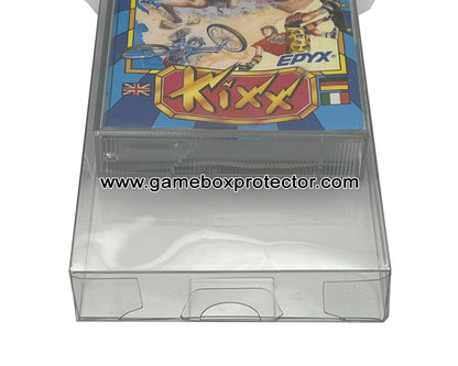 Commodore 64 "Single Cassette" (PAL) Game Box Protector Display Cases