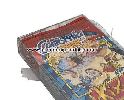 Commodore 64 "Single Cassette" (PAL) Game Box Protector Display Cases