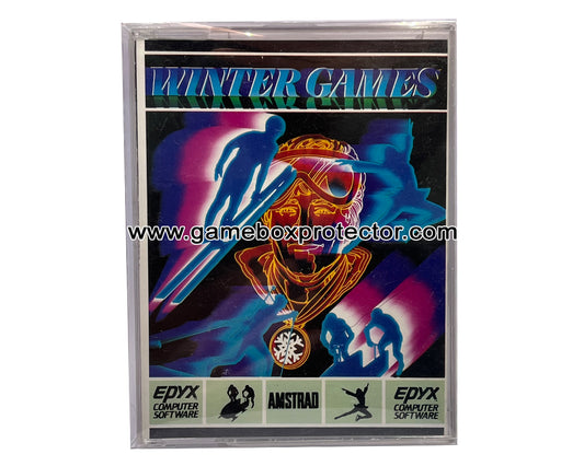 Amstrad 464 "Double Cassette" (PAL) Game Box Protector Display Cases
