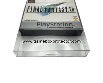 Sony Playstation 1 "Double CD" (PAL) Game Box Protector Display Cases