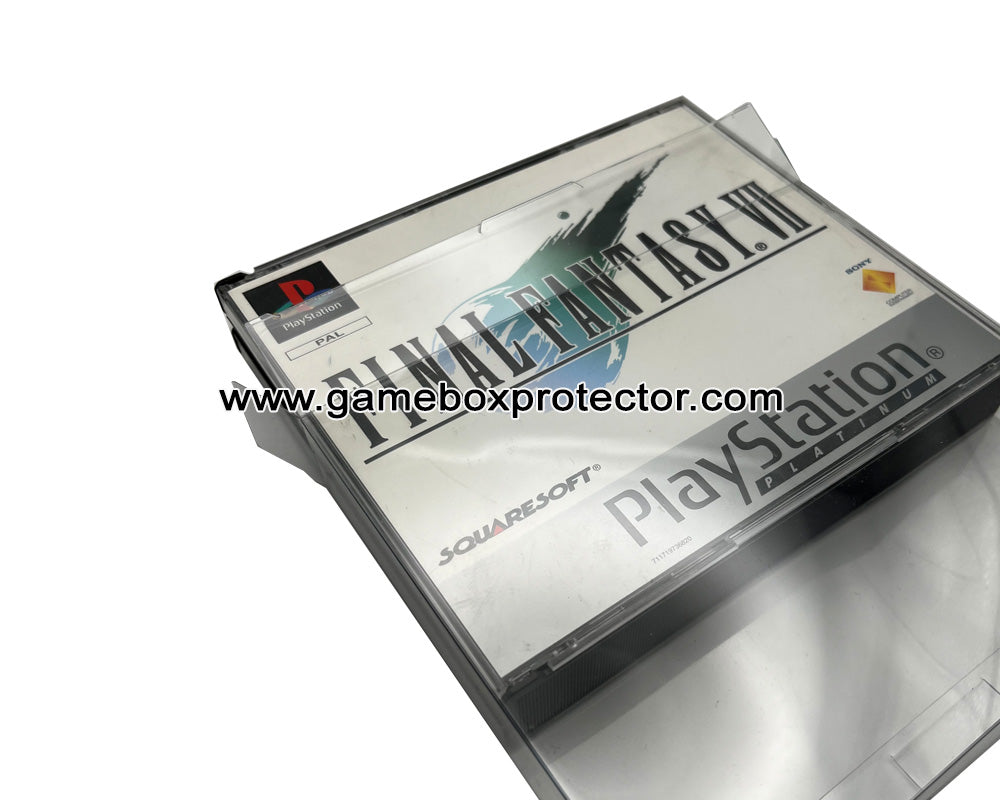Sony Playstation 1 "Double CD" (PAL) Game Box Protector Display Cases