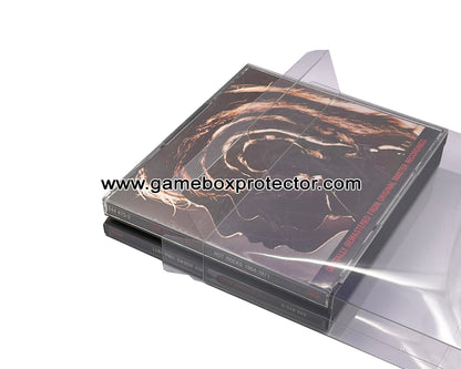 Music/Audio Double CD Protector Display Cases