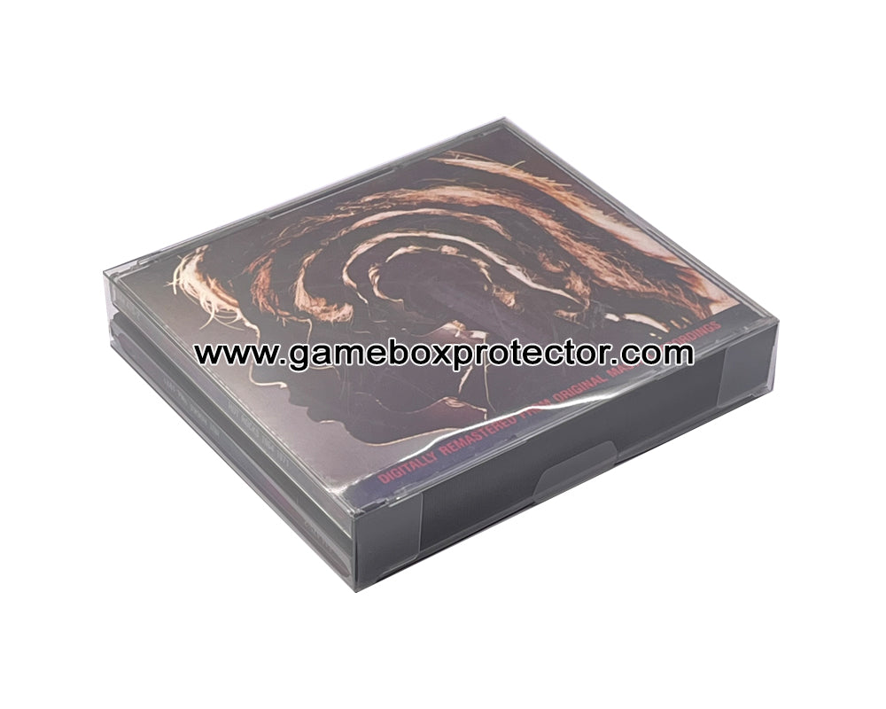 Music/Audio Double CD Protector Display Cases