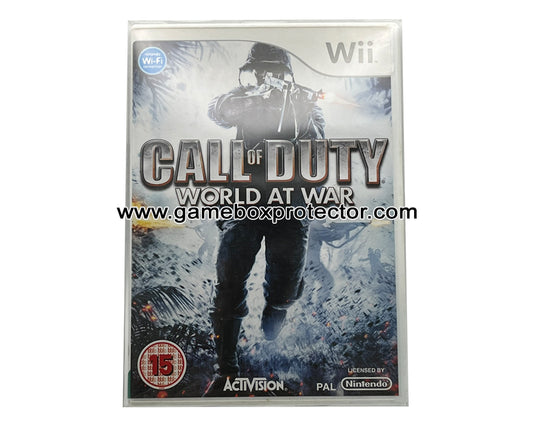 Nintendo Wii (PAL) Game Box Protector Display Cases
