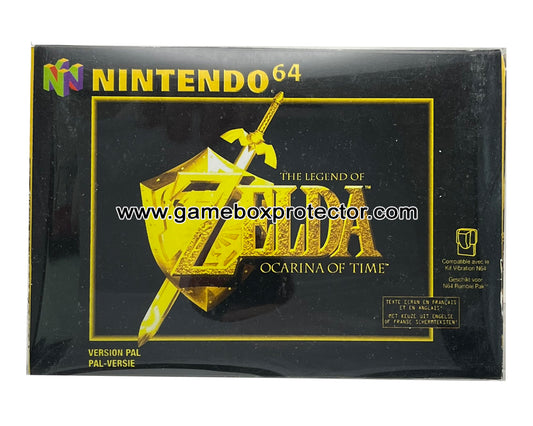 Nintendo 64 (PAL) Game Box Protector Display Cases