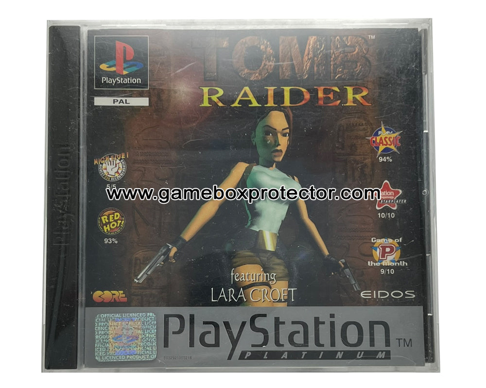 Sony Playstation 1 (PAL) Game Box Protector Display Cases