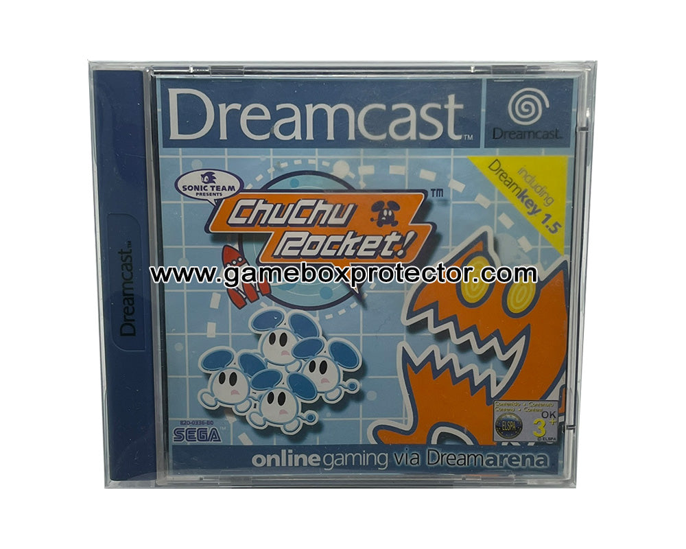 Sega Dreamcast (PAL) Game Box Protector Display Cases