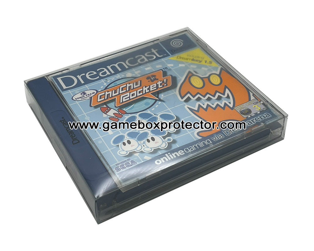 Sega Dreamcast (PAL) Game Box Protector Display Cases