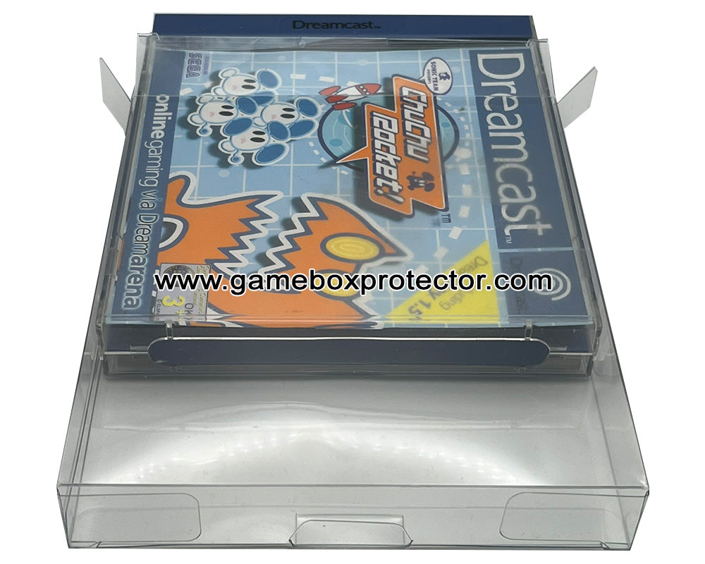 Sega Dreamcast (PAL) Game Box Protector Display Cases