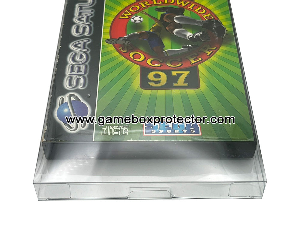 Sega Saturn (PAL) Game Box Protector Display Cases