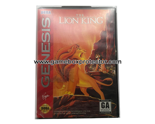 Sega Genesis (Without Tab) (PAL) Game Box Protector Display Cases