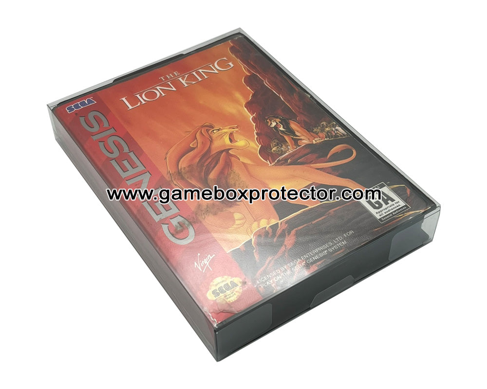 Sega Genesis (Without Tab) (PAL) Game Box Protector Display Cases