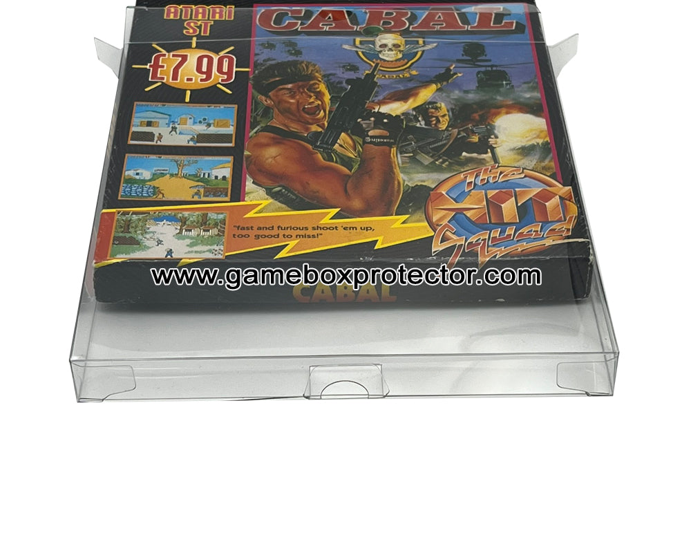 Atari ST "Thin Hit Squad Box" (PAL) Game Box Protector Display Cases