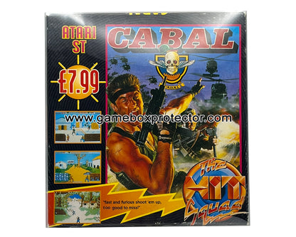Atari ST "Thin Hit Squad Box" (PAL) Game Box Protector Display Cases