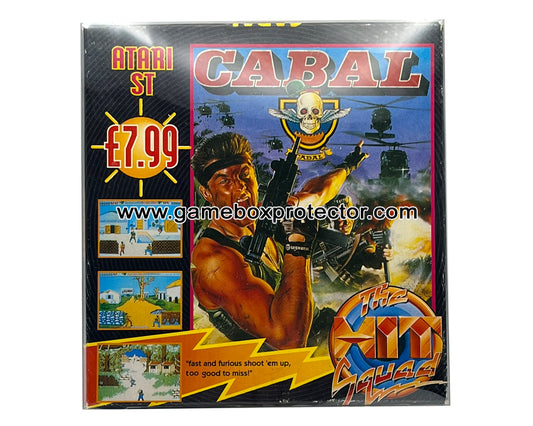 Atari ST "Thin Hit Squad Box" (PAL) Game Box Protector Display Cases