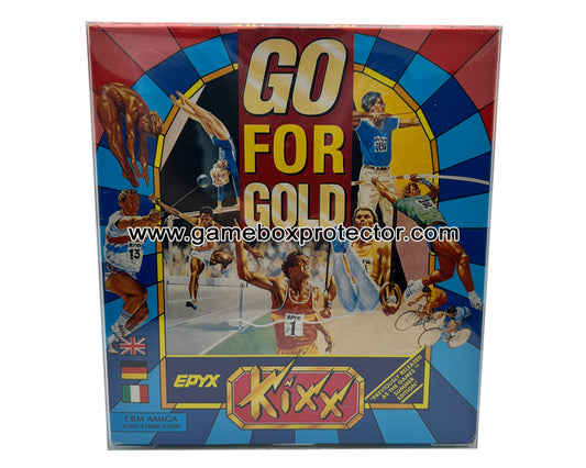 Commodore Amiga "Thin Kixx Box" (PAL) Game Box Protector Display Cases